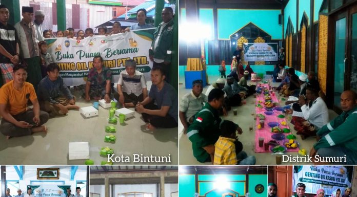 Genting Oil Kasuari Jadikan Momen Ramadhan untuk Pererat Silaturahmi