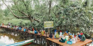 Peringati Hari Bekantan, Terminal BBM Banjarmasin Pertamina Resmikan Ekowisata Mangrove Rambai Center