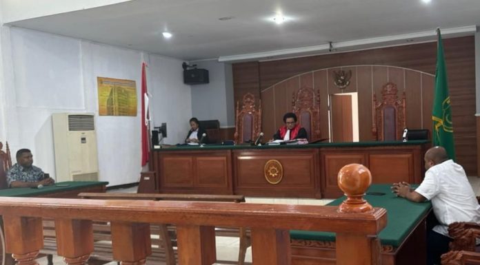 Gugatan Yohanes Akwan Dkk Kandas, Permohonan Praperadilan Perkara Angdes Dishub Bintuni Ditolak Hakim
