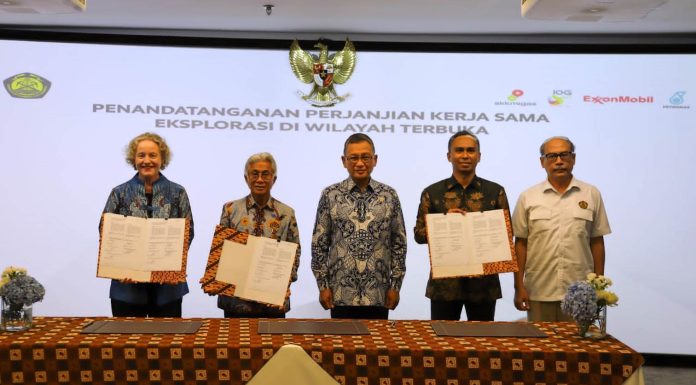 SKK Migas dan ExxonMobil Indonesia Lakukan Kerjasama Kegiatan Eksplorasi di Wilayah Terbuka