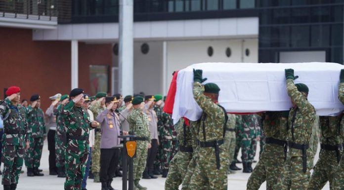 Gugur Ditembak KKB, 4 Prajurit TNI Dapat Kenaikan Pangkat Luar Biasa