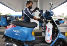 PGN Uji Coba Penggunaan CNG pada Sepeda Motor, Berhasil Tempuh 38,7 Km/liter