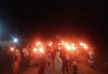 Karang Taruna Distrik Yakora Sukses Gelar Pawai Obor Idul Fitri di Pedalaman Papua