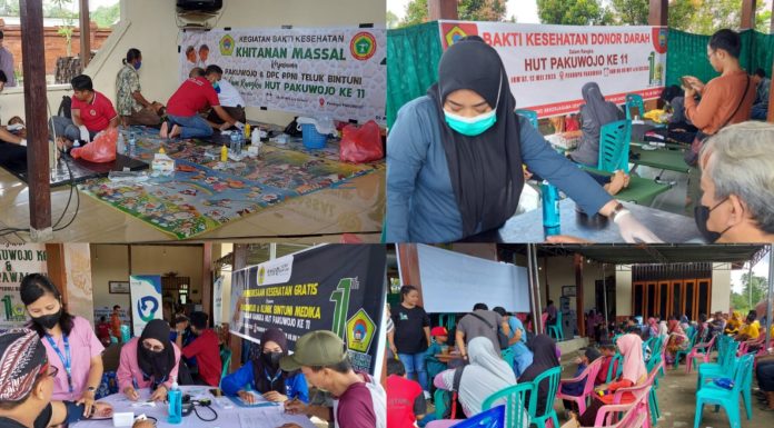 Masyarakat Bintuni Antusias Ikuti Bhakti Kesehatan Pakuwojo
