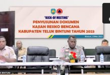 Mitigasi Risiko Bencana, BPBD Teluk Bintuni Gandeng Tenaga Ahli dari ITB dan UGM