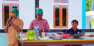 Tekan Angka Stunting di Sumuri, Genting Oil Kasuari Latih Masyarakat Setempat Olah Makanan Bergizi