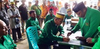 Ketua PPP Bintuni Buat Pernyataan Bersama, Jadikan Peraih Suara Terbanyak Sebagai Pimpinan