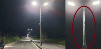 Habiskan Anggaran Ratusan Juta, Puluhan Lampu Hias Jalan Poros Bintuni Tak Menyala
