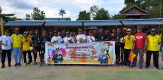 49 Tim Adu Skill di Turnamen Bola Voli Kapolres Teluk Bintuni Cup II 2023