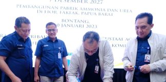 Ditetapkan Sebagai PSN, Pupuk Kaltim Mulai Bangun Kawasan Industri Pupuk di Fakfak Papua Barat