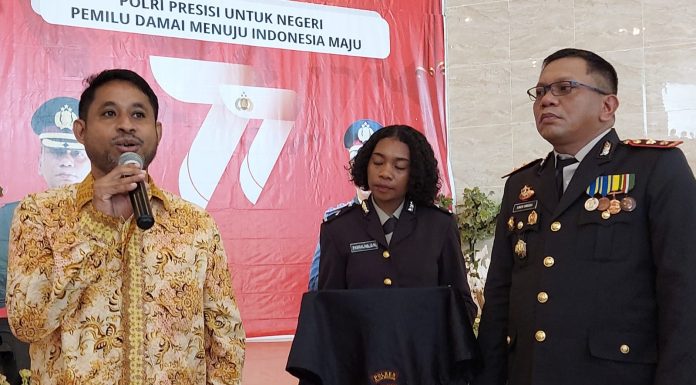Hadiri Resepsi HUT ke-77 Bhayangkara, Anisto: Polisi Nakal Sudah Berkurang, Terima Kasih Bid Propam
