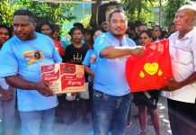 Sambut Ulang Tahun Emas, KNPI Nabire Berbagi Kasih ke Generasi Penerus Bangsa