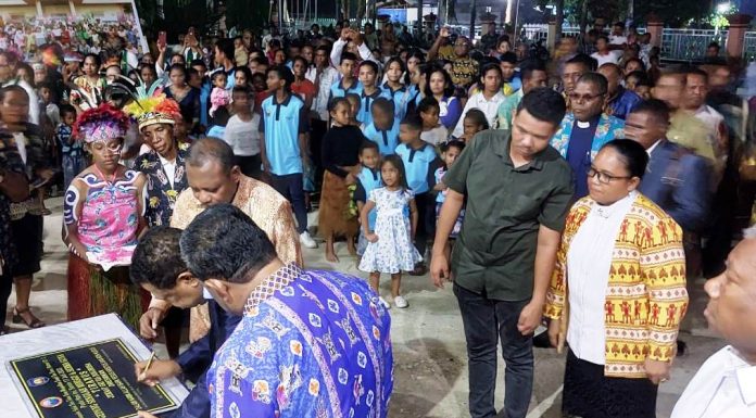 Ketua Sinode 12 Resmikan Gedung Sekolah Minggu Senilai Rp 2,7 Miliar di Kompleks Gereja Via Dolorosa