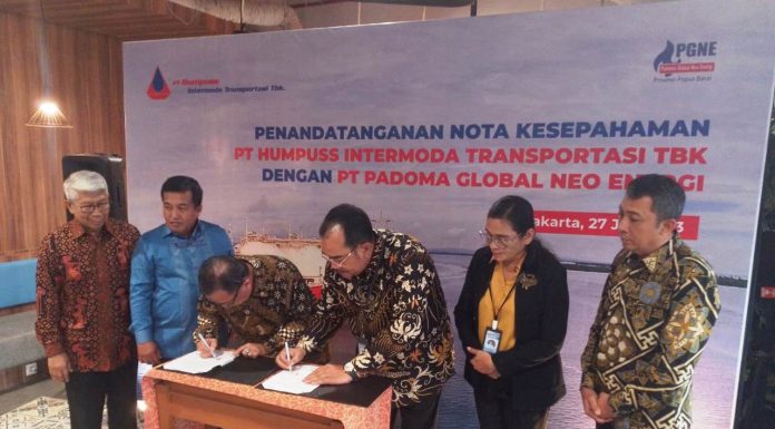 Manfaatkan Alokasi Gas dari LNG Tangguh, PT PGNE Gandeng Humpuss Intermoda Transportasi