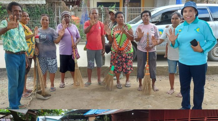 Tangani Stunting di Lingkungan, Warga Tahiti Hidupkan Kembali Program Jumat Bersih