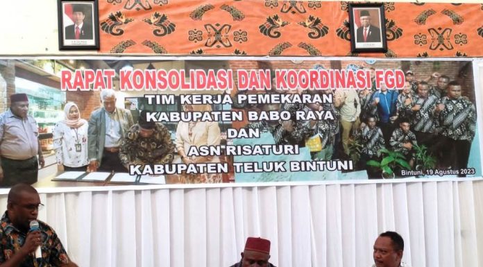 Benny Inanosa: Dibutuhkan Komitmen dan Keseriusan Merawat Bintuni Sebagai Rumah Bersama