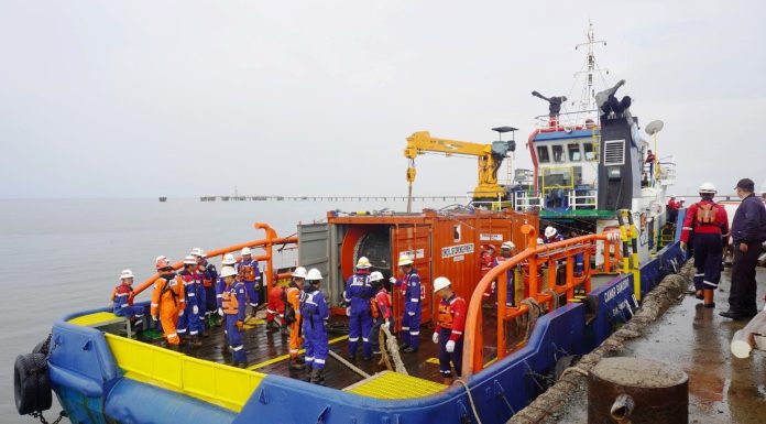Dukung Keselamatan Operasi Migas, Pertamina EP Bunyu Field Gelar Latihan Tanggap Darurat Bersama