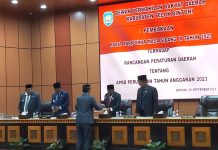 Perusda Bintuni Maju Mandiri Luput dari Pandangan Fraksi DPRD Teluk Bintuni