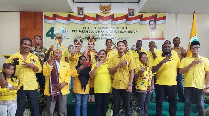 Gelar Konsolidasi, Partai Golkar Teluk Bintuni Optimistis Menangkan Pemilu 2024