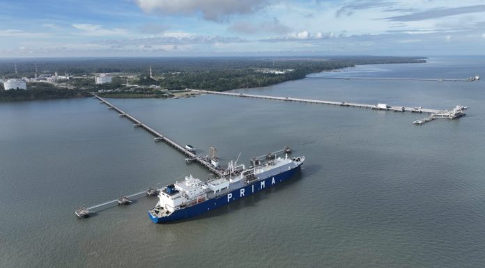 Kargo Pertama LNG Produksi Tangguh Train 3 Teluk Bintuni Dikirim ke Aceh