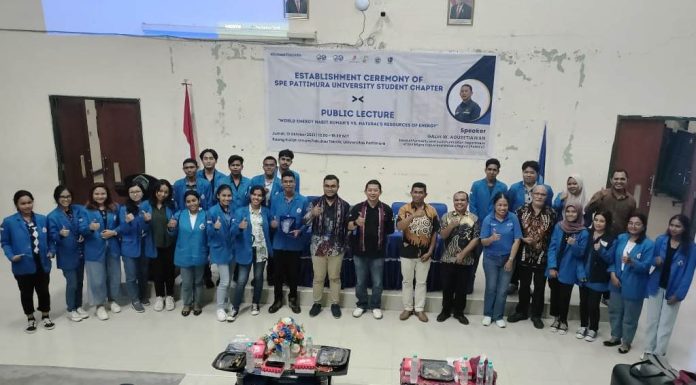 Gelar Kuliah Umum di Unpatti, SKK Migas Pamalu Dukung Peresmian SPE Student Chapter I