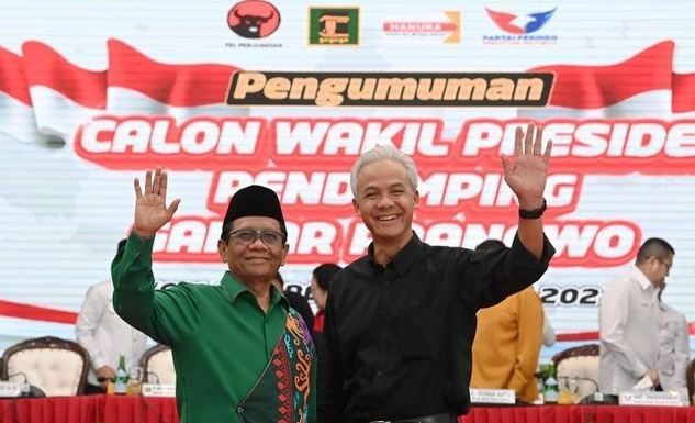 Dipilih Sebagai Cawapres Ganjar, Mahfud Ucapkan Terima Kasih ke Megawati dan Jokowi