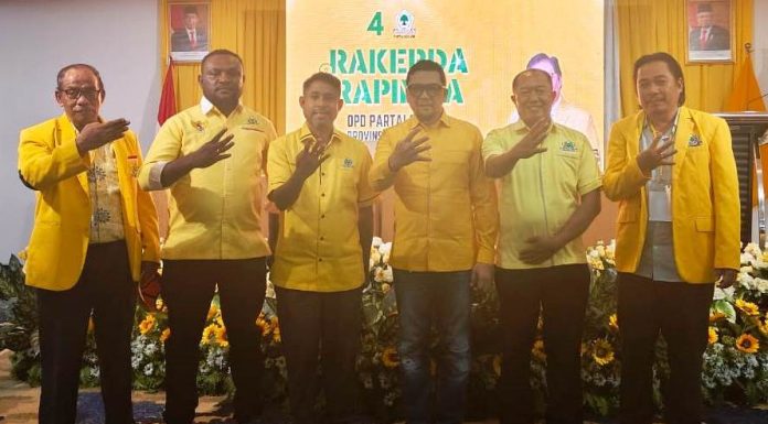 Rekomendasi Rapimda Partai Golkar, Anisto Menjadi Calon Tunggal Bupati Teluk Bintuni