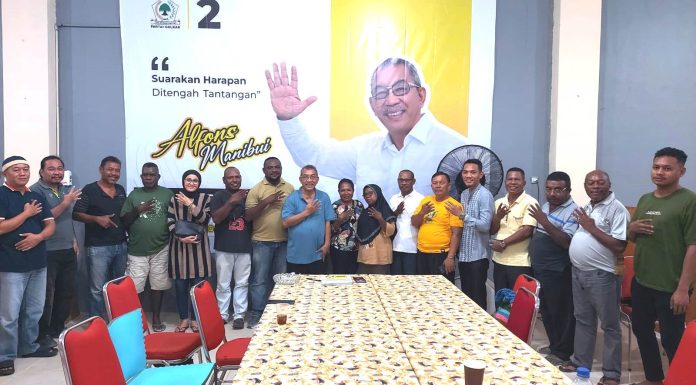 Konsolidasi Bersama Para Caleg Golkar, Alfons Manibui Targetkan Kemenangan Besar Pemilu 2024