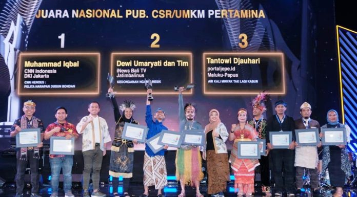 Jurnalis portaljepe.id Kembali Raih Juara Anugerah Jurnalistik Pertamina