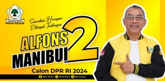 Alfons Manibui; Pemilu ini Momentum Hadirkan Orang Baik dan Benar, Jangan Salah Memilih