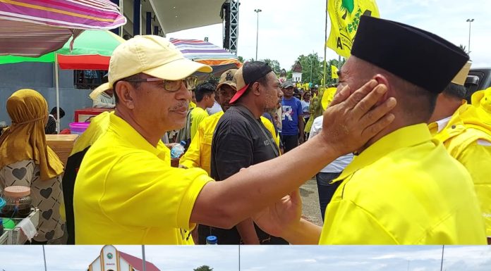 All Out Menangkan Golkar Bintuni, Sugandi Turunkan Ribuan Pendukung di Puncak Kampanye Terbuka