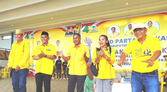 Dibawah Komando Anisto, Caleg Golkar Bintuni Berhasil Kuasai Gedung Dewan