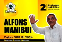 Alfons Manibuy Resmi Ditetapkan Sebagai Anggota DPR RI Periode 2024-2029