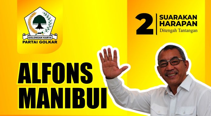 Raih 26.238 Suara di Teluk Bintuni, Calon DPR RI Alfons Manibui Juara di Papua Barat