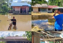 Puluhan Rumah Terendam Banjir, Kepala Kampung Waraitama Teluk Bintuni Minta Bantuan BPBD