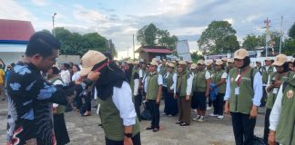 Bertugas Lakukan Pemutakhiran Data Pemilih, 253 Orang Pantarlih Pilkada Teluk Bintuni Dilantik