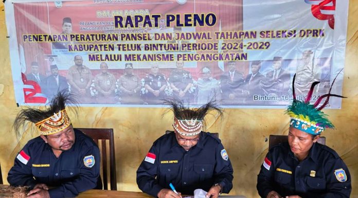 Jadwal Tahapan Seleksi Calon Anggota DPRK Teluk Bintuni Disahkan, Bakal Calon Sudah Bisa Mendaftar