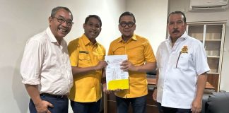 Penuhi Komitmen, Rekomendasi Partai Golkar Diberikan ke Bapaslon Anisto-Joko Lingara Maju Pilkada