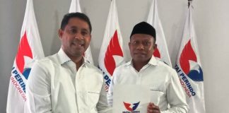 Hadapi Pilkada Teluk Bintuni, Partai Perindo Berikan Rekomendasi ke Pasangan Anisto-Joko Lingara