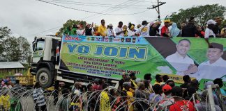 Ribuan Pendukung Antar YO JOIN Mendaftar di KPUD, Kasatlantas Polres: Kendaraan Padat dan Macet