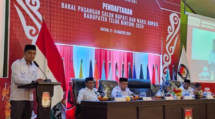 Ketua KPUD Teluk Bintuni Berharap Semua Bapaslon Memberikan Pendidikan Politik yang Baik dan Santun
