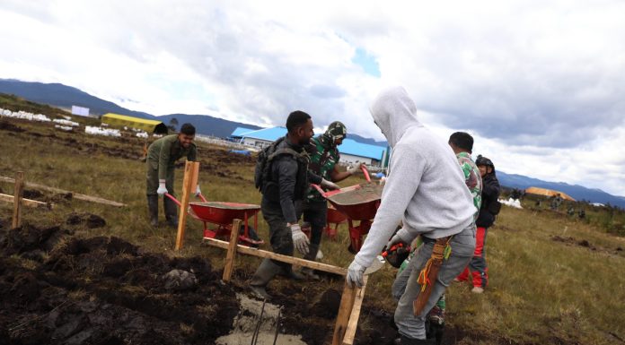 Pemerintah Bangun Gudang Logistik Tambahan di Papua Tengah Antisipasi Kelaparan dan Cuaca Ekstrem