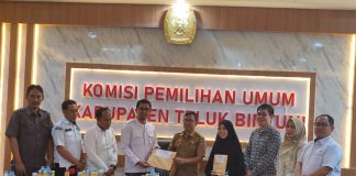 Kesimpulan Hasil Pemeriksaan Kesehatan Diserahkan ke KPUD Teluk Bintuni, Tiga Bapaslon Dinyatakan Layak dan Mampu