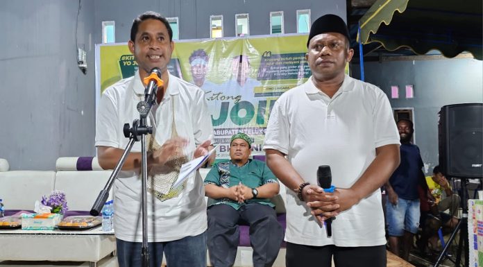 Cermin Kebersamaan Memimpin Teluk Bintuni, Paslon YO JOIN Selalu Tampil Berdua di Ruang Publik