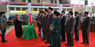 Jabatan 20 Anggota DPRD Teluk Bintuni Periode 2019-2024 Berakhir, 24 Anggota Dewan Periode 2024-2029 Dilantik