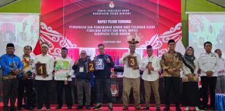 Tiga Paslon Bupati-Wakil Bupati Teluk Bintuni Akan Terima APK dari KPUD