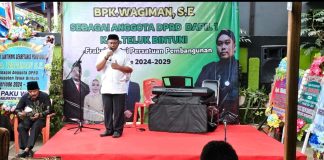 Tasyakuran Pelantikan DPRD, Wagiman Diingatkan untuk Dengar Aspirasi Masyarakat