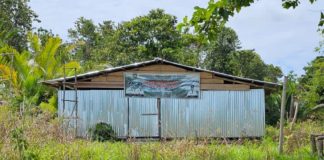 Peletakan Batu Pertama Sejak Februari, Pembangunan Pabrik Sagu Mini Arandai Terbengkalai