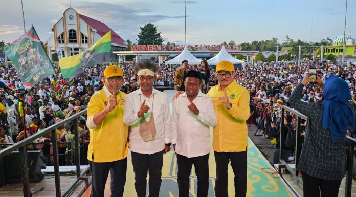 AM dan RK, Duet Punggawa Partai Golkar Ramaikan Kampanye Akbar YOJOIN