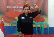 Elisabet Tebai Terpilih Sebagai Ketua Komisariat PMKRI Sukabumi